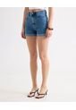 Short Para Mujer  Color Azul Medio Marca Seven Seven #28190965 de Seven Seven