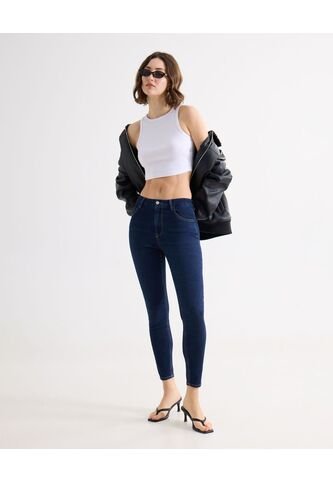 Jean Para Mujer Curvy Color Azul Oscuro Marca Seven Seven #28160842 Seven Seven