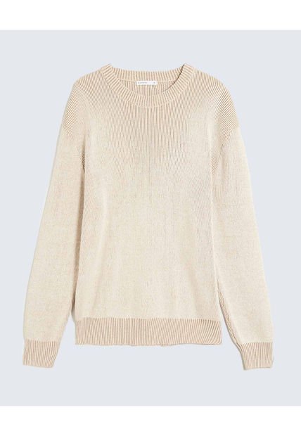 Saco Para Hombre Cuello Redondo Color Camel Marca Seven Seven #45330247