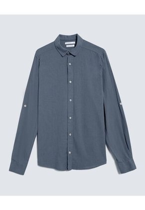 Camisa Para Hombre Manga Larga  Color Gris  Marca Seven Seven #45012087