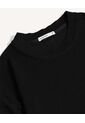 Camiseta Relaxed Tejida  Para Hombre Negro Seven Seven de Seven Seven