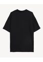 Camiseta Relaxed Tejida  Para Hombre Negro Seven Seven de Seven Seven