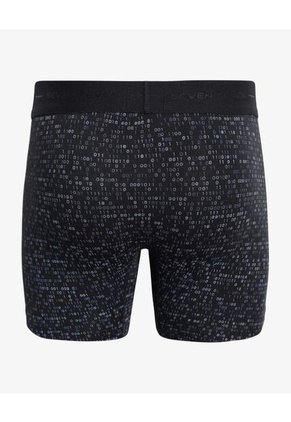 Pack X3 Bóxer Medio X3 Para Hombre Negro Seven Seven