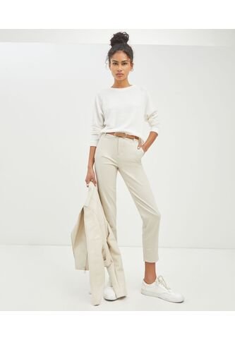 Pantalon Para Mujer Chino Color Beige Marca Seven Seven #28071260 Seven Seven