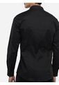Camisa Cuello Mao  Para Hombre Negro Seven Seven de Seven Seven