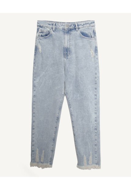 Jean Para Mujer Mom Color Azul  Marca Seven Seven #28160758