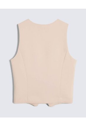 Chaleco Para Mujer Color Beige Marca Seven Seven #28250131