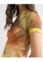 Camiseta Para Mujer Manga Corta Color Amarillo  Marca Seven Seven #28096138 de Seven Seven