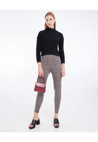 Leggins Para Mujer Largo Color Terracota Marca Seven Seven #28230585 Seven Seven