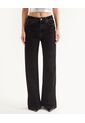 Jean Para Mujer Wide-Leg Color Negro Marca Seven Seven #28160906 de Seven Seven