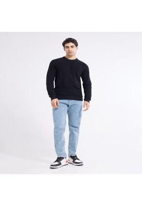 Saco Para Hombre Cuello Redondo Color Negro Marca Seven Seven #45330221