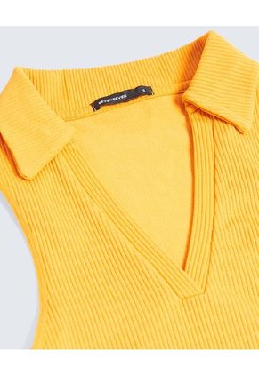 Camiseta Para Mujer Manga Sisa Color Naranja Marca Seven Seven #28096020