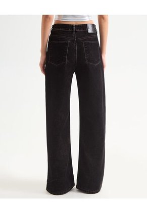 Jean Para Mujer Wide-Leg Color Negro Marca Seven Seven #28160906