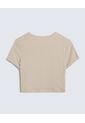 Camiseta Para Mujer Manga Corta Color Beige Marca Seven Seven #28095921 de Seven Seven