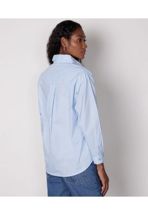 Blusa Para Mujer Manga Larga Color Azul  Marca Seven Seven #28123773