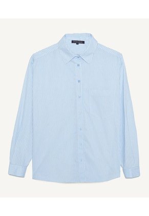 Blusa Para Mujer Manga Larga Color Azul  Marca Seven Seven #28123773