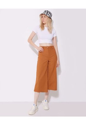 .Crop Top M/C Mujer Seven Blanco En Poliéster 28095410-10104