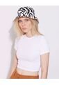 .Crop Top M/C Mujer Seven Blanco En Poliéster 28095410-10104 de Seven Seven