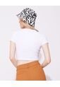 .Crop Top M/C Mujer Seven Blanco En Poliéster 28095410-10104 de Seven Seven