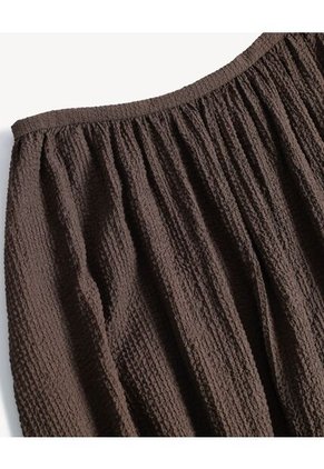 Falda  Para Mujer Largo Color Café Marca Seven Seven #28140984