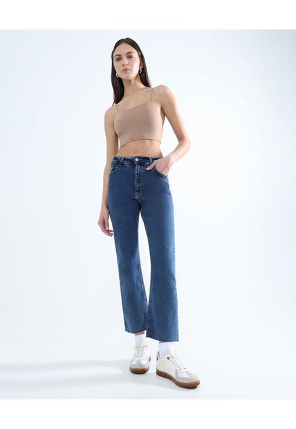 Jean Para Mujer Flare Color Azul  Marca Seven Seven #28160857