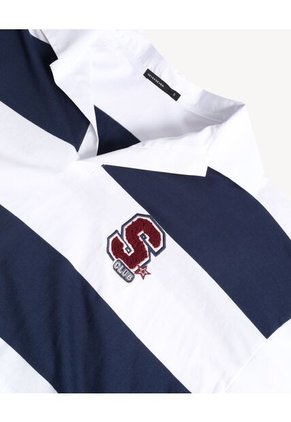 Camiseta  Para Mujer Manga Larga Moda Color Azul Marca Seven Seven #28096515