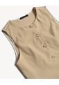 Chaleco  Para Mujer Plano Color Camel Marca Seven Seven #28250162 de Seven Seven