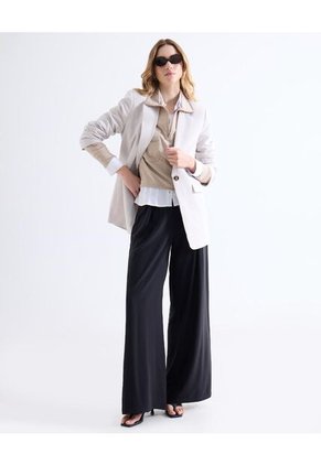 Buzo  Para Mujer Cuello Alto O Cuello Tortuga Color Beige Marca Seven Seven #28060468