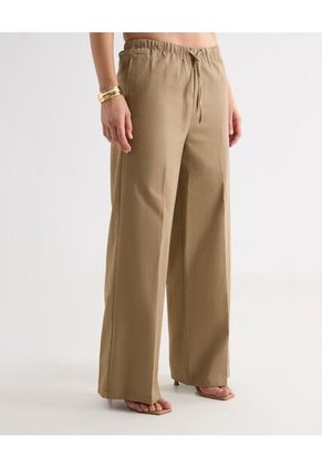 Pantalón  Para Mujer Moda Color Camel Marca Seven Seven #28071988