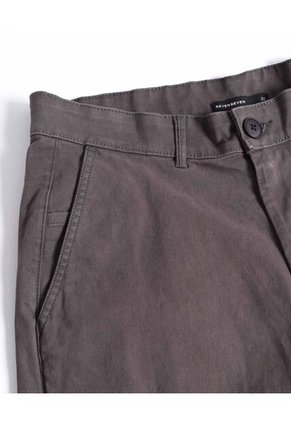 Pantalón Chino Slim Fit  Para Hombre Gris Seven Seven