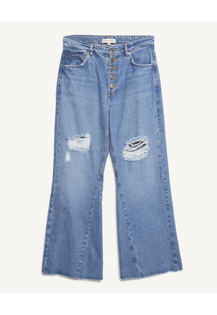 Jean Para Mujer Boot Cut Color Azul  Marca Seven Seven #28160760