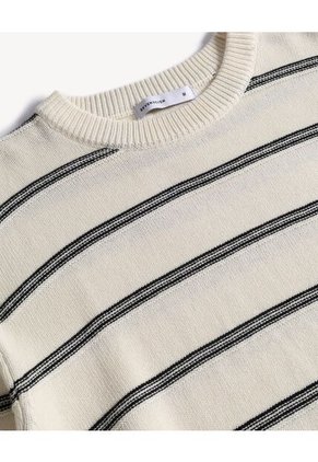 Saco  Para Hombre Cuello Redondo Color Beige Marca Seven Seven #45330261