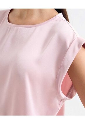 Blusa Para Mujer Manga Corta Color Rosado Marca Seven Seven #28124032