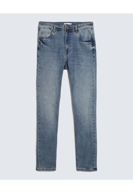Jean Para Hombre Skinny Color Azul Medio Marca Seven Seven #45160576