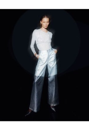 Pantalon Para Mujer  Color Gris  Marca Seven Seven #28071680