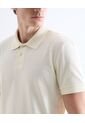 Polo  Para Hombre Cuello Tejido Sin Bolsillo Color Crema Marca Seven Seven #45110938 de Seven Seven