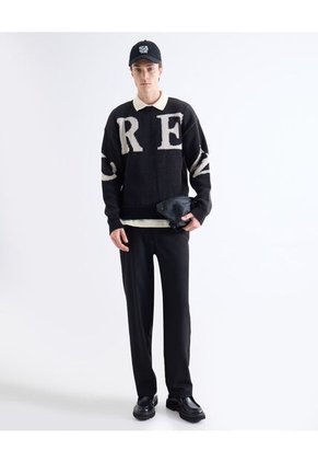 Polo  Para Hombre Cuello Tejido Sin Bolsillo Color Crema Marca Seven Seven #45110938