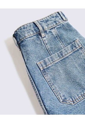 Short Para Mujer Multiusos Plano Color Azul Marca Seven Seven #28191089