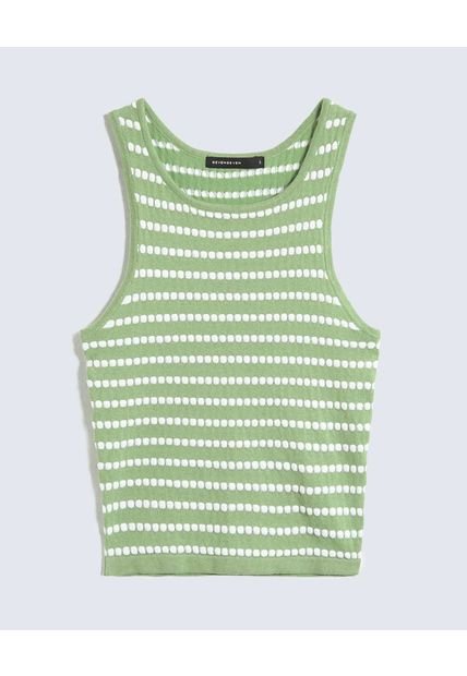 Camiseta Para Mujer Manga Sisa Cuello Redondo Color Verde Marca Seven Seven #28096261