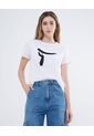 Camiseta Para Mujer Manga Corta Color Blanco Marca Seven Seven #28095947 de Seven Seven