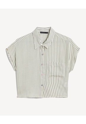 Blusa Para Mujer Manga Corta Color Verde Marca Seven Seven #28124069