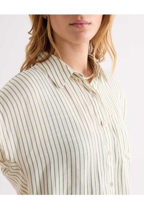 Blusa Para Mujer Manga Corta Color Verde Marca Seven Seven #28124069