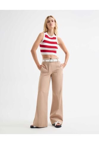 Pantalon Para Mujer  Color Taupe Marca Seven Seven #28071847 Seven Seven