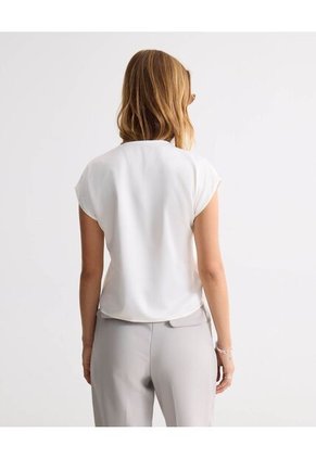 Blusa Para Mujer Manga Sisa Color Blanco Marca Seven Seven #28124085