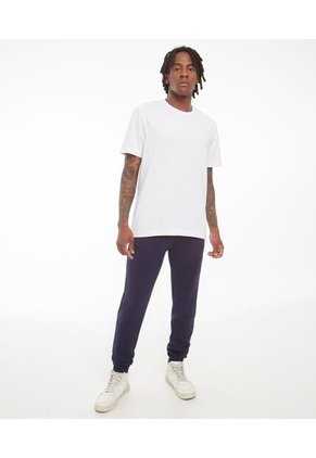 Camiseta Para Hombre Manga Corta Cuello Redondo Color Blanco Marca Seven Seven #45092325