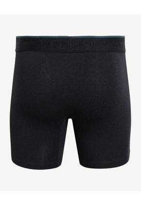 Boxer X3 Para Hombre Fleat Seamer Medio Color Negro Marca Seven Seven #45000382