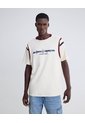Camiseta Screen Relaxed  Para Hombre Blanco Seven Seven de Seven Seven