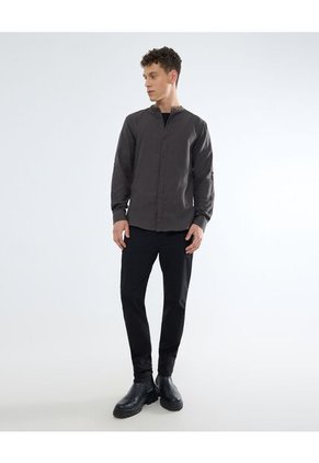 Camisa Para Hombre Manga Larga  Color Verde Oscuro Marca Seven Seven #45012069