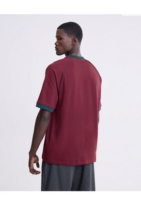 Camiseta Screen Regular  Para Hombre Vino Seven Seven