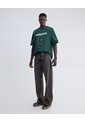 Camiseta Screen Oversize  Para Hombre Verde Seven Seven de Seven Seven
